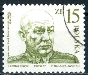 Історія та особистості История и личности ^/--/^ Польша. Генерал  (серия) 1987 г. ^_^^^ Польща. Генерал (серія) 1987 - фото фото фото