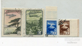 СРСР - СССР - ^/--/^ Комплект Авіапошта, стандартний випуск, СРСР, 1955. ^_^^^ Комплект Авиапочта, стандартный выпуск, СССР, 1955. - фото фото фото
