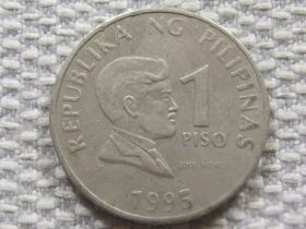Філіппіни Филиппины ^/--/^ Филиппины 1 писо 1995 года #4176 ^_^^^ Філіппіни 1 листо 1995 року #4176 - фото фото фото