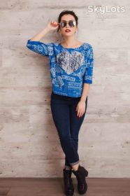 Кофти Кофты ^/--/^ Кофта Arjen 252 размер 44 синяя ^_^^^ Кофта Arjen 252 розмір 44 синя - фото фото фото
