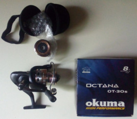 Котушки Катушки ^/--/^ Спиннинговая катушка Okuma Octana OT-30 /--/ S  (новая) ^_^^^ Спінінгова котушка Okuma Octana OT-30 /--/ S (нова) - фото фото фото