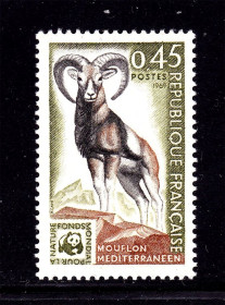 Фауна Фауна ^/--/^ Фауна . Франция 1969 г   MNH - WWF ^_^^^ 1969 — Франція MNH — WWF - фото фото фото