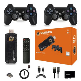 DVD-Плеери, приставки Smart TV DVD-Плееры, приставки Smart TV ^/--/^ Игровая консоль/приставка GAME BOX X /--/ 8 8 /--/ K/5 /--/ G  (два джойстика) ^_^^^ Ігрова консоль/приставка GAME BOX X /--/ 8 8 /--/ K/5 /--/ G (два джойстика) - фото фото фото