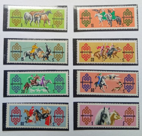 Монголія Монголия ^/--/^ Монголия 1965 Лошади, MNH ^_^^^ Монголія 1965 Коня, MNH - фото фото фото