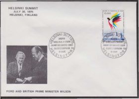 Європа Европа ^/--/^ Финляндия 1975 САММИТ ПОЛИТИКА МЕЖДУНАРОДНЫЕ ОТНОШЕНИЯ ХЕЛЬСИНКИ ФОРД УИЛСОН КПД Mi.770 ^_^^^ Фінляндія 1975 САММІТ ПОЛІТИКА МІЖНАРОДНІ ВІДНОСИНИ ХЕЛЬСИНКИ ФОРД ВІЛСОН КПД Mi.770 - фото фото фото