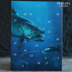 Воблери, принади Воблеры, приманки ^/--/^ Адвент-календар для рибалок Lures Advent Calendar  (21 предмет). ^_^^^ Адвент-календарь для рыбаков Lures Advent Calendar (21 предмет). - фото фото фото