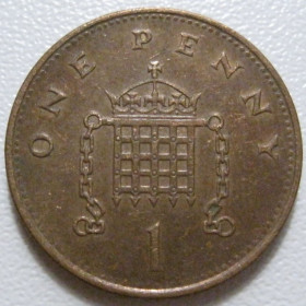 Єлизавета II (після ) Елизавета II (после ) ^/--/^ Велика Британія 1 пенні 1995 року 43110 ^_^^^ Великобритания 1 пенни 1995 года 43110 - фото фото фото