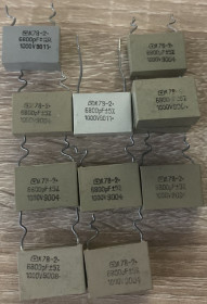 Конденсатори Конденсаторы ^/--/^ Конденсатор К /--/ 78-2 6800 пф. * 1000 вольт. Б/у! ^_^^^ Конденсатор К /--/ 78-2 6800 пф.* 1000 вольт. Б/у! - фото фото фото