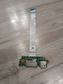 Інші комплектуючі Другие комплектующие ^/--/^ Плата з USB Card reader для ноутбука Dell Ispirion 15 3878 ^_^^^ Плата с USB Card reader для ноутбука Dell Ispirion 15 3878 - фото фото фото