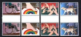 Великобританія Великобритания ^/--/^ ZM  UK / Великобритания 1981 г MNH - инвалиды ^_^^^ ZM UK / Велика Британія 1981 р MNH - інваліди - фото фото фото