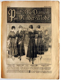 Періодичні видання Периодические издания ^/--/^ Журнал Praktische Damen- und Kinder-Mode Nr. 33/1917-18 гг. Німеччина Fv /--/ 8.6 ^_^^^ Журнал Praktische Damen- und Kinder-Mode Nr. 33/1917-18 гг. Германия Fv /--/ 8. 6 - фото фото фото