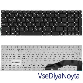 Клавіатури Клавиатуры ^/--/^ Клавиатура для ноутбука ASUS (X /--/ 540 series) rus, black, без фрейма ^_^^^ Клавіатура для ноутбука ASUS (X /--/ 540 series) rus, black, без фрейму - фото фото фото