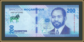 Мозамбік Мозамбик ^/--/^ Мозамбик 200 метикалов 2024 P-158  (158 /--/ a) UNC ^_^^^ Мозамбік 200 метикалів 2024 P-158 (158 /--/ a) UNC - фото фото фото