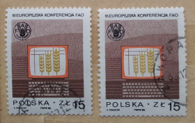 Польща Польша ^/--/^ Польша 1988 г - 16-я Европейская конференция ФАО ^_^^^ Польща 1988 р. - 16-а Європейська конференція ФАО - фото фото фото