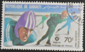Інше Другое ^/--/^ Джибути Конькобежный Спорт ОИ Сараево 1984 ^_^^^ Джибуті Конькобежний Спорт ОІ Сараєво 1984 - фото фото фото