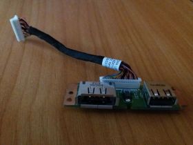 Інші комплектуючі Другие комплектующие ^/--/^ Плата USB esata  + шлейф ноутбука Acer Extensa 5430/5630 ^_^^^ Плата USB esata + шлейф ноутбука Acer Extensa 5430/5630 - фото фото фото