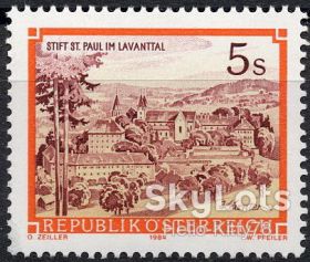 Австрія Австрия ^/--/^ Австрия 1985 религия архитектура стандарт Mi 1827 MNH ^_^^^ Австрія 1985 релігія архітектура стандарт Mi 1827 MNH - фото фото фото