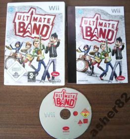 Диски з відеоіграми Диски с видеоиграми ^/--/^ Игра на Nintendo Wii &amp;quot;Ultimate Band&amp;quot;      (PAL) ^_^^^ Гра на Nintendo Wii &amp;quot;Ultimate Band&amp;quot; (PAL) - фото фото фото