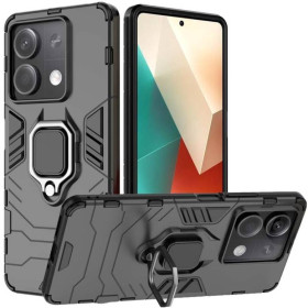 Чохли, бампера Чехлы, бампера ^/--/^ Чохол Fiji Ring для Xiaomi Redmi Note 13 5 /--/ G броньований бампер з кільцем підставкою чорний ^_^^^ Чехол Fiji Ring для Xiaomi Redmi Note 13 5 /--/ G бронирован бампер с кольцом подставкой черный - фото фото фото