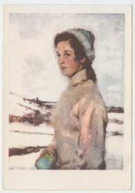 СРСР СССР ^/--/^ Лыжница 1958 Невельштейн Р /--/ 10 ^_^^^ 1958 — Невельштейн Р /--/ 10 - фото фото фото