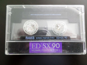 Касети Кассеты ^/--/^ Касета Raks ED-SX 90  (Release year: 1990) ^_^^^ Касета Raks ED-SX 90 (Release year: 1990) - фото фото фото