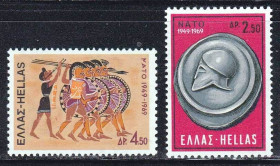 Греція Греция ^/--/^ Греция  1969 г MNH - ^_^^^ Греція 1969 MNH - фото фото фото