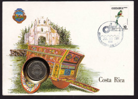 Інші країни Другие страны ^/--/^ Коста Рика ХМК с монетой 1984 г - 2 /--/ а скана - ^_^^^ Коста Ріка ХМК з монетою 1984 р - 2 /--/ а скана - фото фото фото