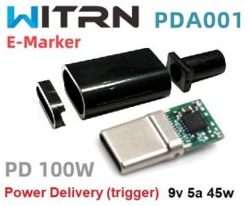 Інше Другое ^/--/^ Power Delivery (PD) Trigger триггер 9 /--/ v 5 /--/ a 45 /--/ w +корпус (WITRN PDA /--/ 001 V /--/ 12) (A class) 1 день гар. - фото фото фото