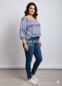 Кофти Кофты ^/--/^ Стильна кофта  в геометричний принт marks &amp; spencer ^_^^^ Стильная кофта в геометрический принт marks & amp; spencer - фото фото фото