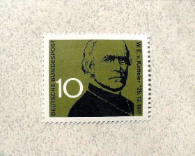 НДР, ФРН ГДР, ФРГ ^/--/^ Поштова марка Німеччина ФРН &amp;quot; Особистості &amp;quot; 1961 рік ** ^_^^^ Почтовая марка Германия ФРГ &amp;quot; Личность &amp;quot; 1961 год ** - фото фото фото