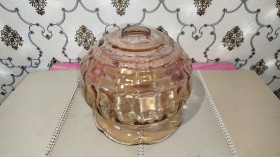 Люстри, плафони Люстры, плафоны ^/--/^ Плафон коричневый большой ^_^^^ Плафон коричневий великий - фото фото фото