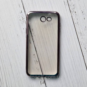 Зарядні пристрої Зарядные устройства ^/--/^ Чохол для Samsung Galaxy J /--/ 7 Perx (J /--/ 727) силіконовий, прозорий, сірий ^_^^^ Чехол Samsung J /--/ 727 /--/ P Galaxy J /--/ 7 Perx для телефона силиконовый Прозрачный - фото фото фото