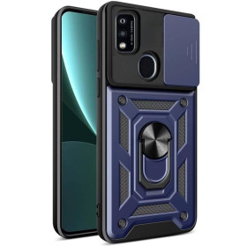 Чохли, бампера Чехлы, бампера ^/--/^ Чохол Fiji Camera Defence для ZTE Blade A /--/ 51 бампер із захистом камери та підставкою Dark Blue ^_^^^ Чехол Fiji Camera Defence для ZTE Blade A /--/ 51 бампер с защитой камеры и подставкой Dark Blue - фото фото фото