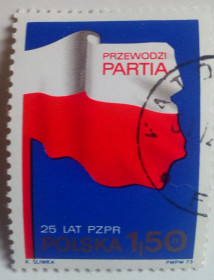 Польща Польша ^/--/^ Польша 1973 Рабочая партия, гашеная (I) ^_^^^ Польща 1973 Робітнича партія, гашена (I) - фото фото фото