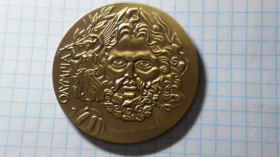 Копії медалей і знаків Копии медалей и знаков ^/--/^ медаль первых олимпийских игр 1896 г. ^_^^^ медаль перших олімпійських ігор 1896 р. - фото фото фото