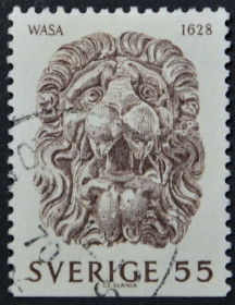 Інше Другое ^/--/^ Швеция Флот Резьба Голова Льва 1969 ^_^^^ Швеція Флот Резьба Голова Лева 1969 - фото фото фото