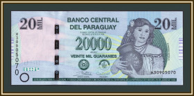 Парагвай Парагвай ^/--/^ Парагвай 20000 гуарани 2017 P-238  (238 /--/ c) UNC ^_^^^ Парагвай 20000 гуарані 2017 P-238 (238 /--/ c) UNC - фото фото фото
