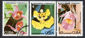 Острівні держави Островные государства ^/--/^ Куба 1980 - Орхідеї  (Г) ^_^^^ Куба 1980 - Орхидеи (Г) - фото фото фото