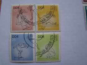 Інші країни Другие страны ^/--/^ ГДР, Михель, Германия 2010, 2065-2068, Детско - юношеская спартакиада, Берлин. ^_^^^ НДР, Міхель, Німеччина 2010, 2065-2068, Дитячо - юнацька спартакіада, Берлін. - фото фото фото