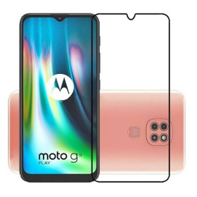 Чохли, бампера Чехлы, бампера ^/--/^ Захисне скло LUX для Motorola G /--/ 9 Play Full Сover чорний 0,3 мм в упаковці ^_^^^ Защитное стекло LUX для Motorola G /--/ 9 Play Full Сover черный 0,3 мм в упаковке - фото фото фото