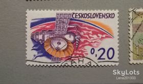 Освоєння космосу Освоение космоса ^/--/^ Чехословакия Космос 1973 ^_^^^ Чехословаччина Космос 1973 - фото фото фото
