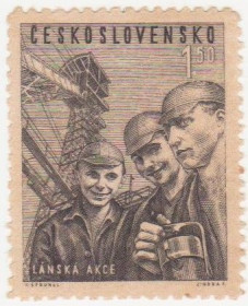 Чехословаччина Чехословакия ^/--/^ Чехословакия 1951 г №  654‑655*серия ^_^^^ Чехословаччина 1951 р No 654‐655*серія - фото фото фото