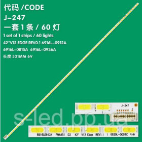 Світлодіоди Светодиоды ^/--/^ LED підсвітка 42 V /--/ 12 Edge REV /--/ 1 42&amp;quot; V /--/ 12 Edge REV /--/ 1.1, 6916 /--/ L-0936 /--/ A, 6916 /--/ L /--/ 0936 /--/ A, 6916 /--/ L-0912 /--/ A, 6916 /--/ L ^_^^^ LED подсветка 42 V /--/ 12 Edge REV /--/ 1 42&amp;quot; V /--/ 12 Edge REV /--/ 1.1, 6916 /--/ L-0936 /--/ A, 6916 /--/ L /--/ 0936 /--/ A, 6916 /--/ L-0912 /--/ A, 6916 /--/ L - фото фото фото