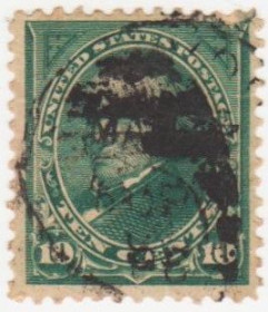 Північна Америка Северная Америка ^/--/^ США 1894 г.№ 187 гашеная ^_^^^ США 1894 р. No 187 гашена - фото фото фото