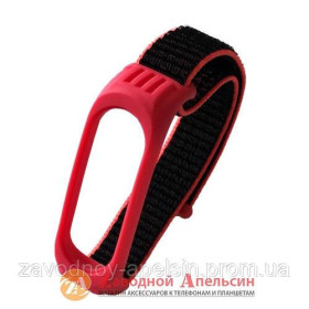 Розумні годинники (Smart watch) Умные часы (Smart watch) ^/--/^ Ремешок нейлоновый Xiaomi Mi Band 3,4,5,6 pink ^_^^^ Ремішок нейлоновий Xiaomi Mi Band 3,4,5,6 pink - фото фото фото