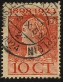 Інші країни Другие страны ^/--/^ Голландия 1923 г. № 126  гашеная ^_^^^ Голландія 1923 No 126 гашена - фото фото фото