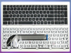 Клавіатури Клавиатуры ^/--/^ Клавиатура для HP Probook 4540 /--/ S, 4545 /--/ S (RU Black Серая рамка) ^_^^^ Клавіатура для HP Probook 4540 /--/ S, 4545 /--/ S (RU Black Сіра рамка) - фото фото фото