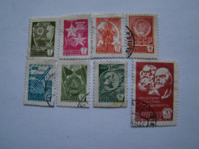 СРСР - СССР - ^/--/^ СССР, Михель  (2009), 4494-4499,4501,4502, Стандартный выпуск. ^_^^^ СРСР, Міхель (2009), 4494-4499,4501,4502, Стандартний випуск. - фото фото фото