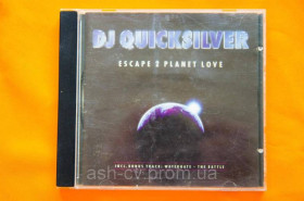 Музичні диски Музыкальные диски ^/--/^ Музичний диск CD. DJ QUICKSILVER - Escape 2 planet love 1998 ^_^^^ Музыкальный диск CD. DJ QUICKSILVER - Escape 2 planet love 1998 - фото фото фото