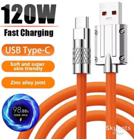 Кабелі Кабели ^/--/^ Кабель  USB-A to TYPE-C 120 /--/ W 1 /--/ m.  * 2097*SSS ^_^^^ Кабель USB-A to TYPE-C 120 /--/ W 1 /--/ m.* 2097*SSS - фото фото фото